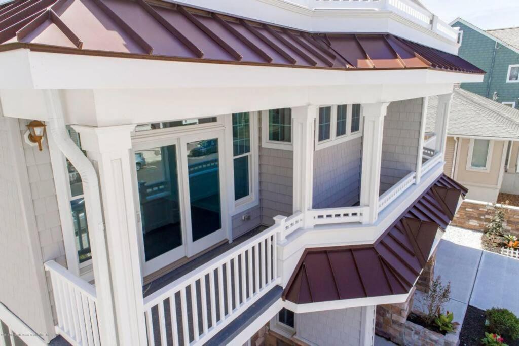Ocean And Beach Views From Five Decks In Ortley Beach Seaside Heights Exterior foto