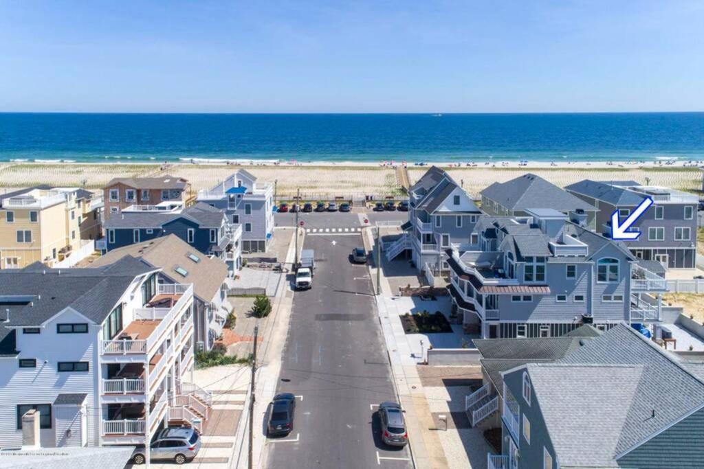 Ocean And Beach Views From Five Decks In Ortley Beach Seaside Heights Exterior foto